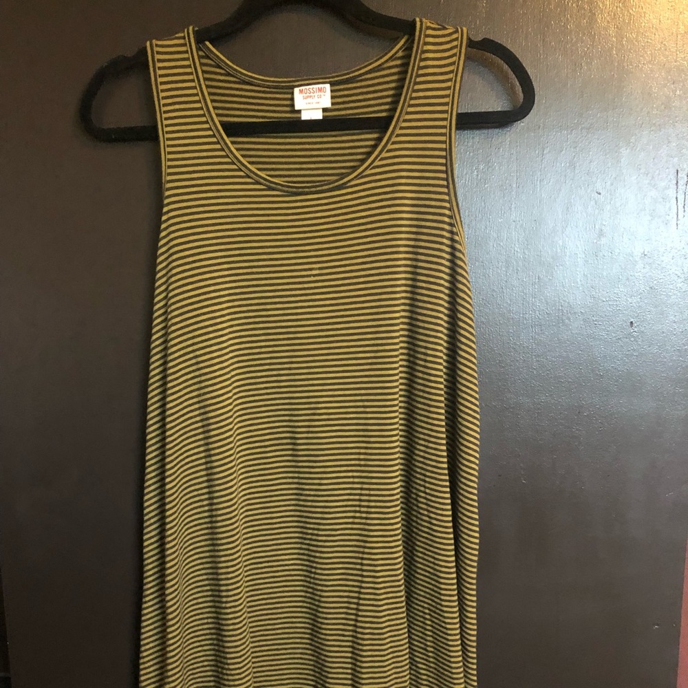 Striped t-shirt dress